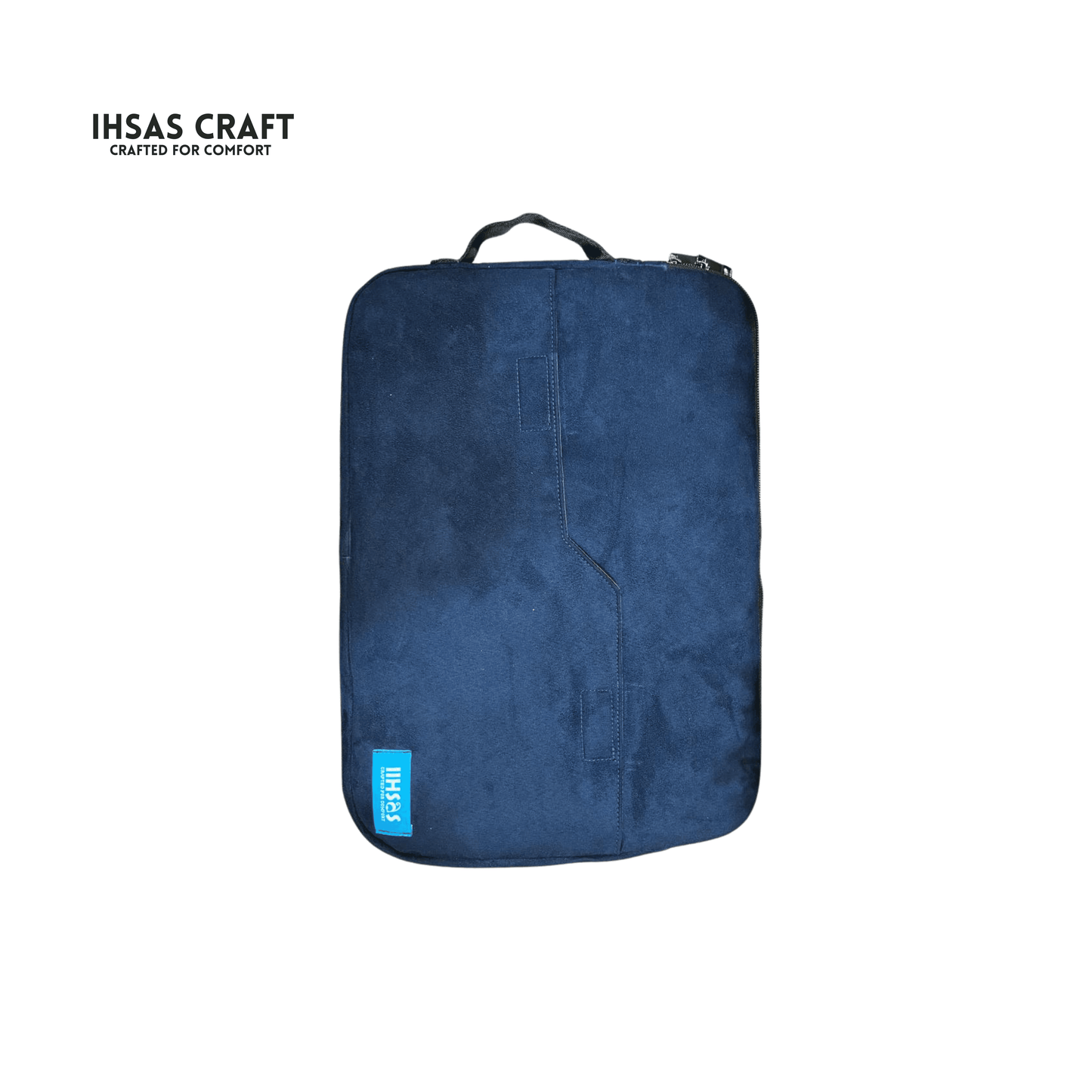 ihsas Craft Bohon Velvet fabric Laptop Sleeve with Interior Pocket – Available in 13, 15, and 17 Inch Sizes laptop case