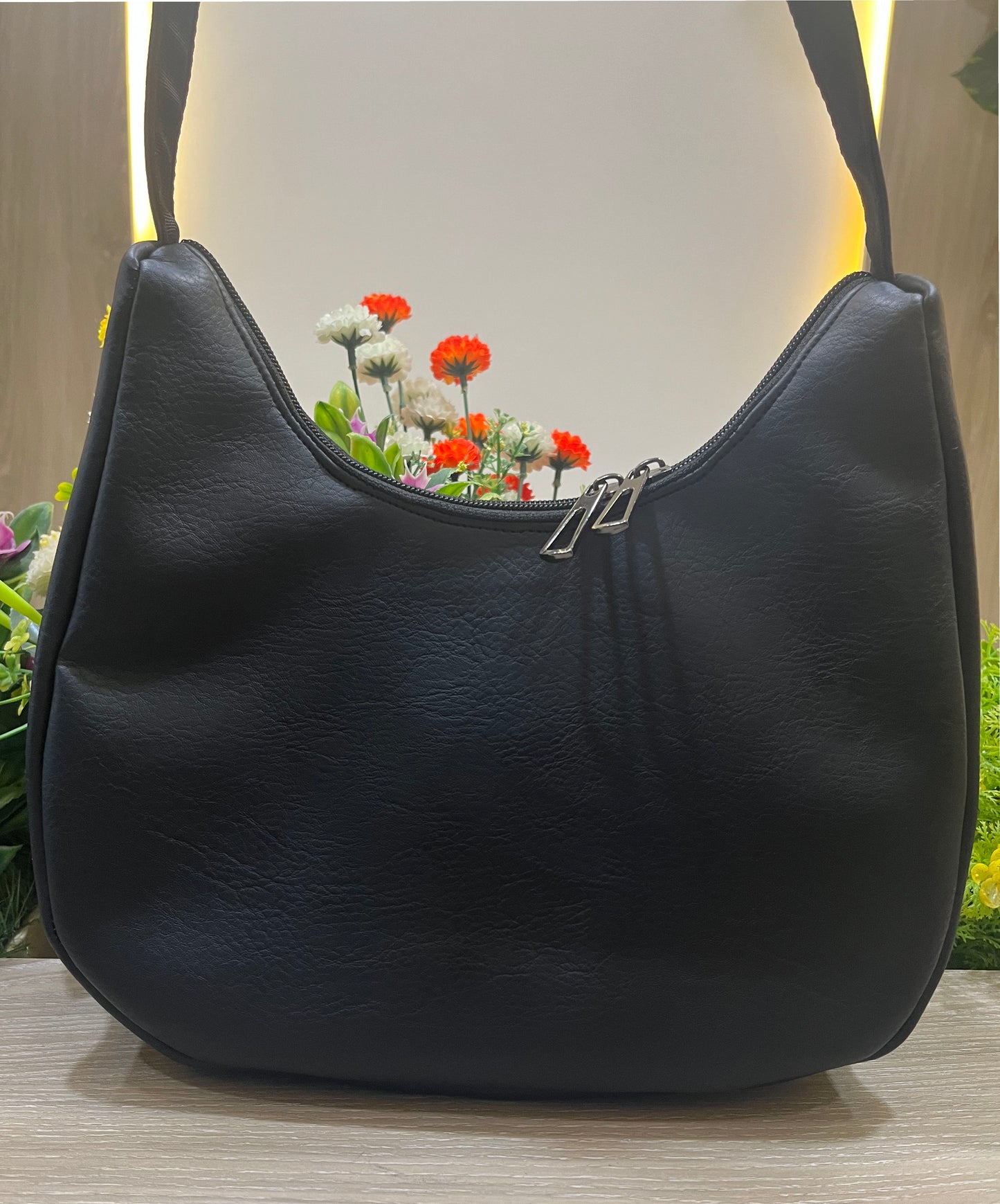 ihsas ladies shoulder handmade Artificial Leather bag for women 12 x 7.5 inch crafted for comfort