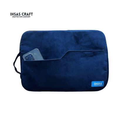 ihsas Craft Bohon Velvet fabric Laptop Sleeve with Interior Pocket – Available in 13, 15, and 17 Inch Sizes laptop case