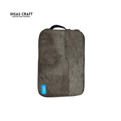 ihsas Craft Bohon Velvet fabric Laptop Sleeve with Interior Pocket – Available in 13, 15, and 17 Inch Sizes laptop case